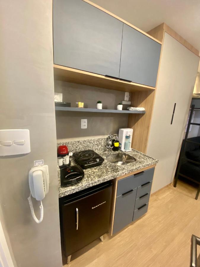 Lindo Apartamento Em Frente Ao Metro Bras ! Apartment Sao Paulo Bagian luar foto