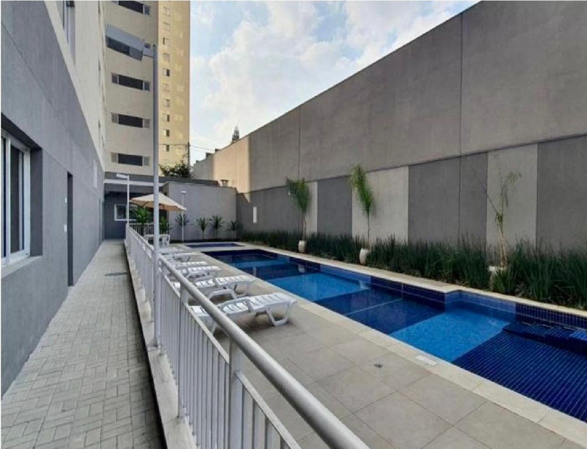 Lindo Apartamento Em Frente Ao Metro Bras ! Apartment Sao Paulo Bagian luar foto